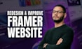 customize, edit or fix your framer website or template