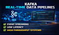 build kafka real time data pipelines with low latency