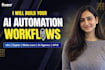 build n8n, zapier and make automation workflows