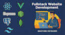 do full stack web development with react vue tailwind express