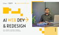 build ai website development or redesign or debugging