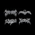 create a powerful metal logo with chrome effects