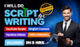 hinglish scripts for faceless youtube channels
