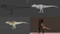create 3d models of dinosaurs, animals, and other creatures