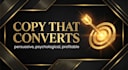write persuasive copy that converts readers into customers