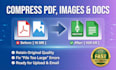 professionally compress and reduce PDF, image, and document file size