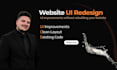 redesign and improve your website UI by editing your existing code