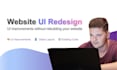 redesign and improve your website UI by editing your existing code