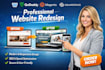 professionally create weebly godaddy redesign magento squarespace website design