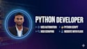 develop custom python scripts , bots and automation