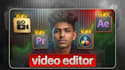 do professional video editing