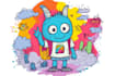 create a doodle style illustrations