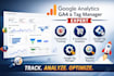 setup google analytics 4, ga4, and tag manager