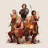 desing your dnd group party illustration