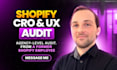 conduct cro and UX audit on your shopify ecommerce website