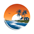 design lawn care and landscaping logo