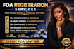 fda registration, label compliance review, , fda product listing