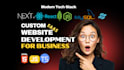 build rebuild custom website development full stack front end back end developer