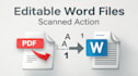 transform PDF documents into editable word files