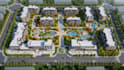 3d site plan subdivision renderings and realistic subdivision visualizations