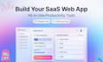 build a productivity saas web app with 10 ready to use tools