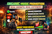 do professional soundcloud promotion for music track