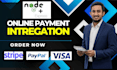 integrate stripe payment in next js and node js app