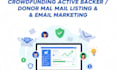 generate verified donor  lists for your crowdfunding campaign