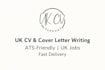 write a professional UK CV and cover letter
