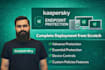 install and deploy kaspersky endpoint protection server and clients