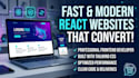 be your professional react js frontend developer