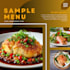 create restaurant social media posts, and graphics