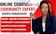 be your skool expert for community setup circle so kajabi mighty network