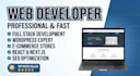 develop a professional full stack website with clean code