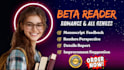 beta read and critique your fiction with honest, constructive feedback