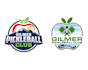 design unique pickleball logo with source files