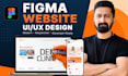 design your figma website UI UX