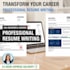 make impressive professional resume design and cv design