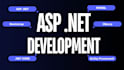 develop web application with dot net