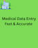 do medical data entry and patient records