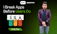 do end to end sqa testing for web and mobile applications