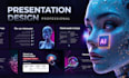 design a business presentation in figma