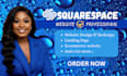 build squarespace website design, website development as a squarespace expert