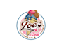 create attractive imagination icecream and cookie logo design