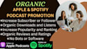 do organic podcast promotion with targeted audiences