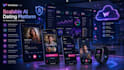 develop ai dating app tinder, bumble and hinge style, flutter, full stack team