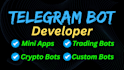develop telegram mini apps and custom telegram bots