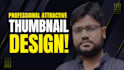 design a youtube thumbnail in 1 hour