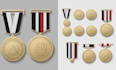 create custom medal, coin, enamel pin and badge artwork