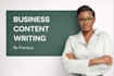write high converting business content sales copy for coaches, online mentors